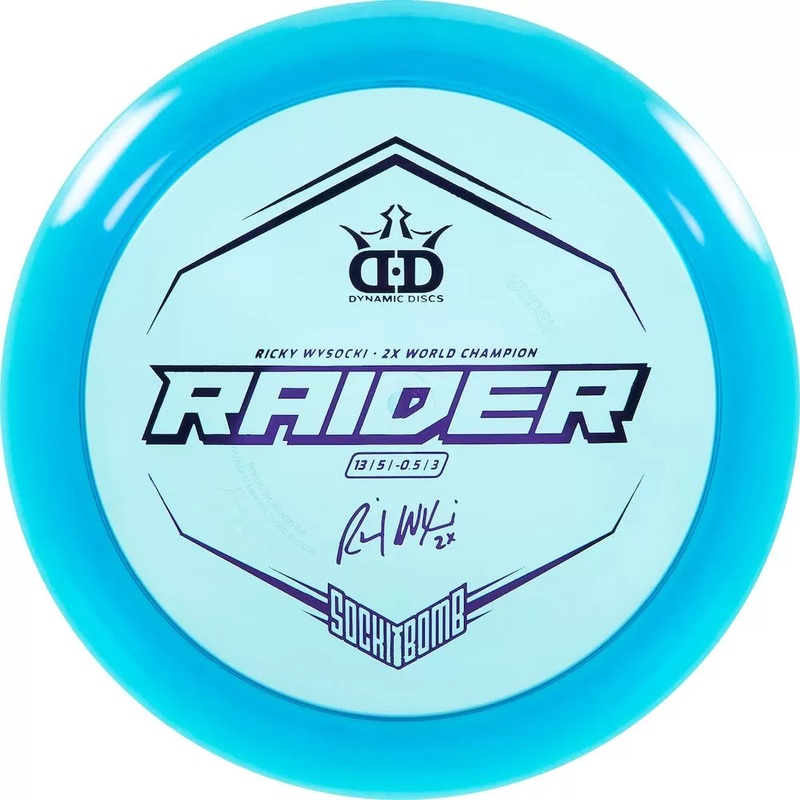 DYNAMIC DISCS LUCID Ice Ricky Wysocki “Sockibomb” Raider