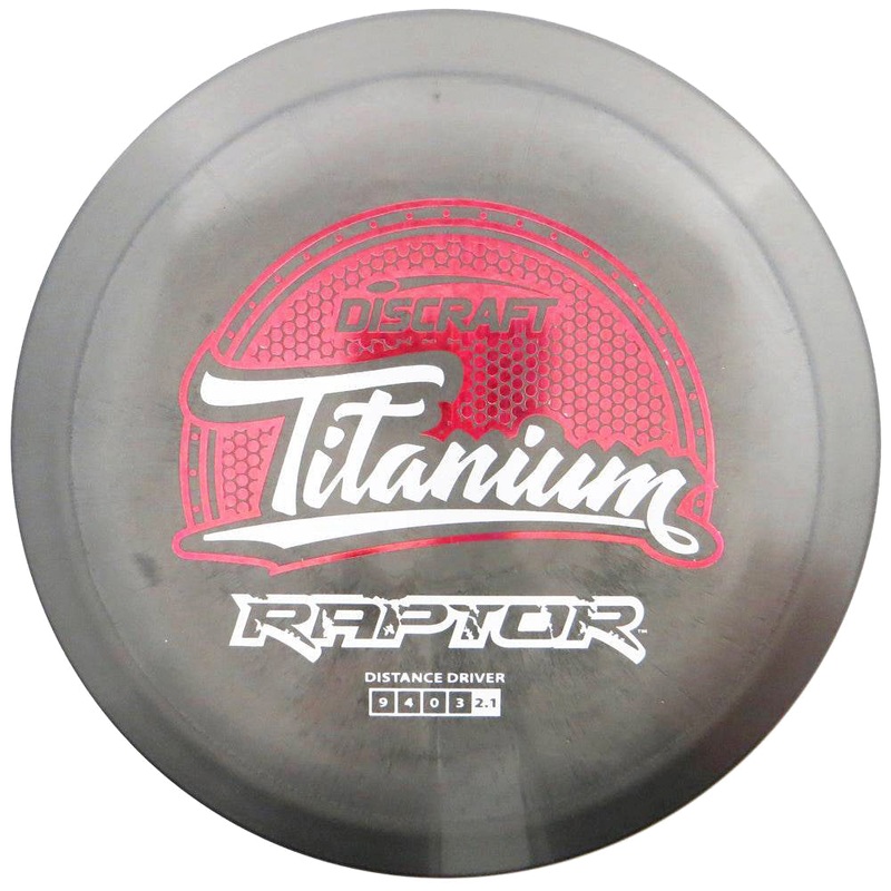 Discraft Titanium Raptor [Discontinued Stamp] Distance Driver Golf Disc