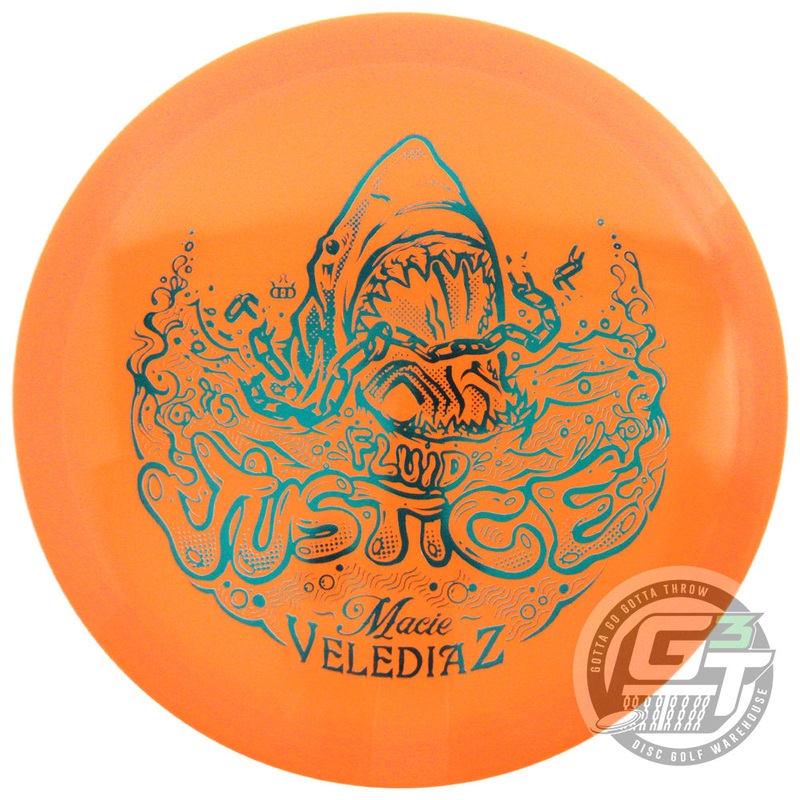 Dynamic Discs Limited Edition 2023 Team Series Macie Velediaz Fluid Justice Midrange Golf Disc