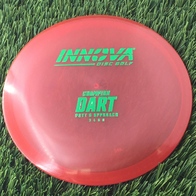 Innova Champion Dart with Burst Logo Stock Stamp – 172g – Translucent Red