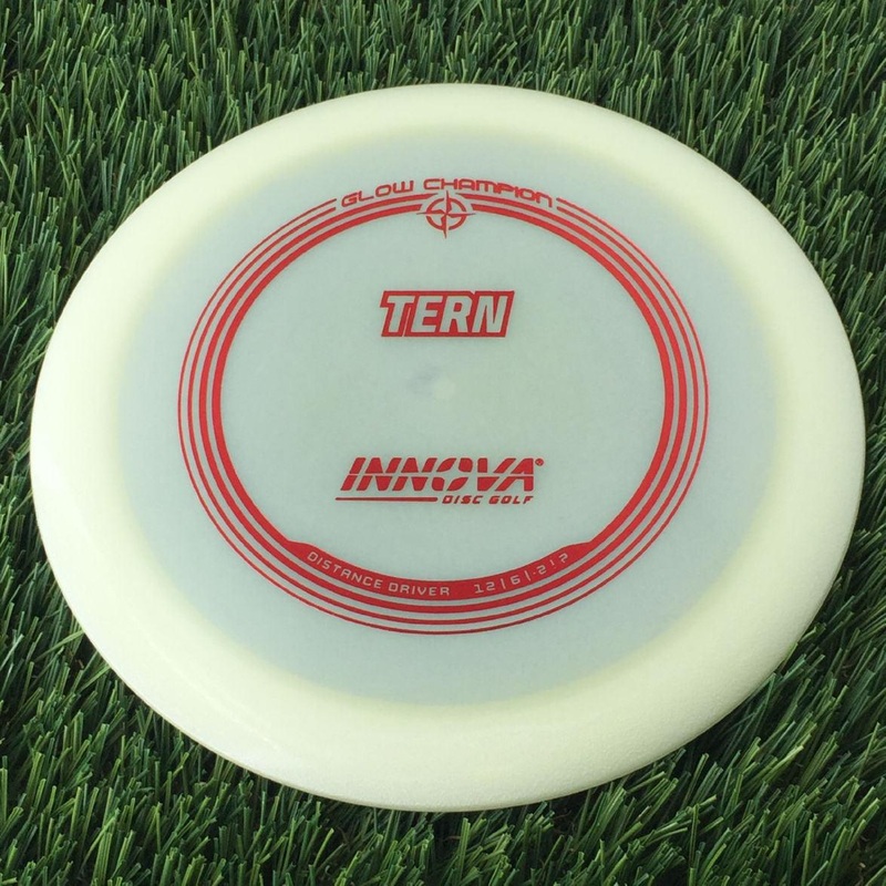 Innova Champion Glow Tern with Burst Logo Stock Stamp – 147g – Translucent Glow