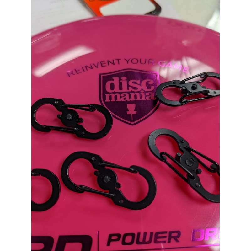 S-BINER MICROLOCK BLACK STAINLESS STEEL