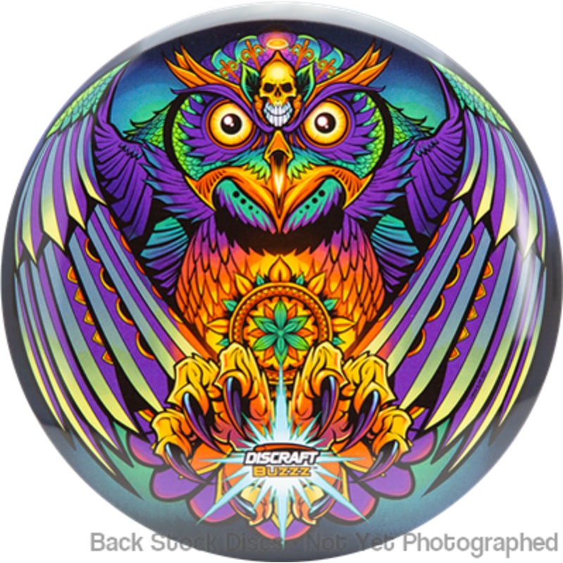 Discraft ESP SuperColor Buzzz Midrange with Brian Allen Owl Stamp [Back Stock Inventory – Disc and Stamp Color WILL VARY]