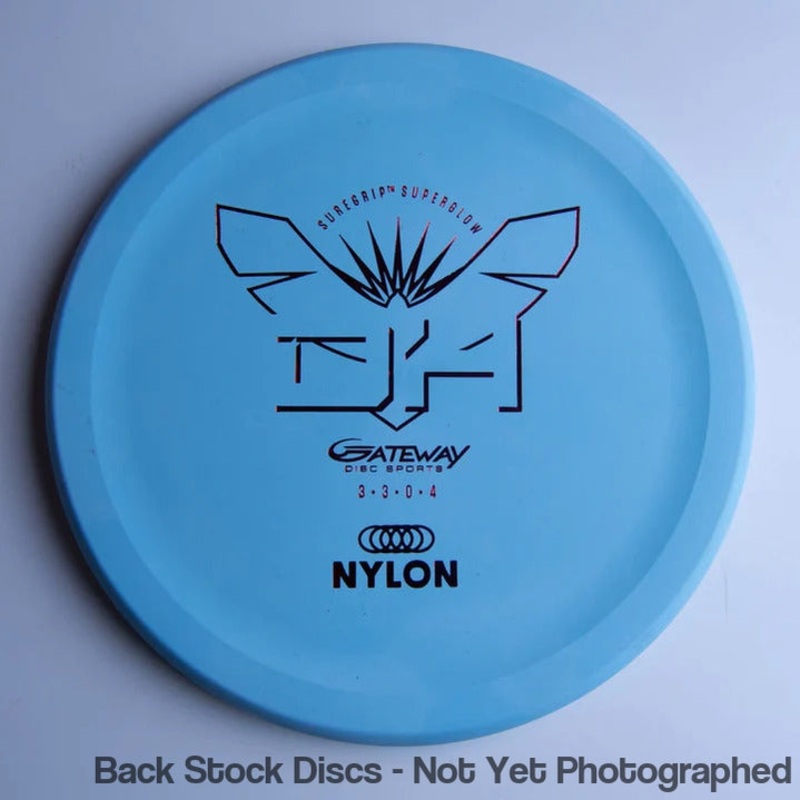 Gateway Nylon Superglow Devil Hawk Putter (Stock Stamp) [Back Stock Inventory – Disc and Stamp Color WILL VARY]