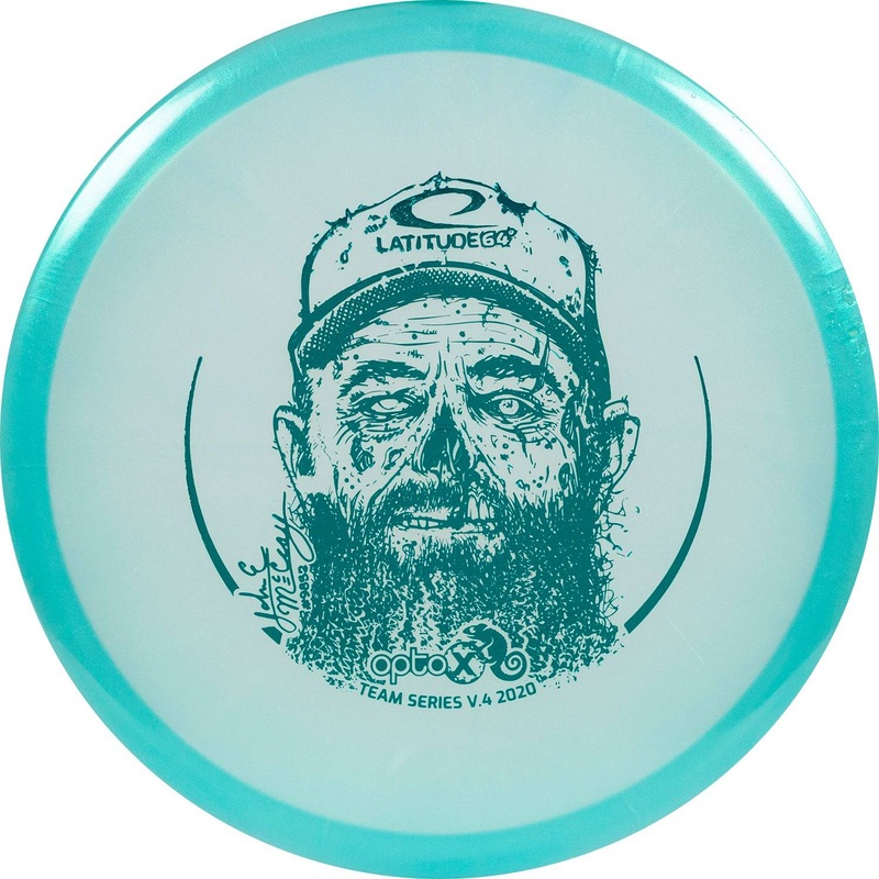 Latitude 64 Limited Edition 2020 Team Series JohnE McCray Moonshine Glow Chameleon Opto-X Fuse Midrange Golf Disc
