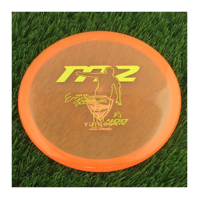 Prodigy 400 M2 with Ezra Robinson 2021 Signature Series Stamp – 180g – Translucent Orange