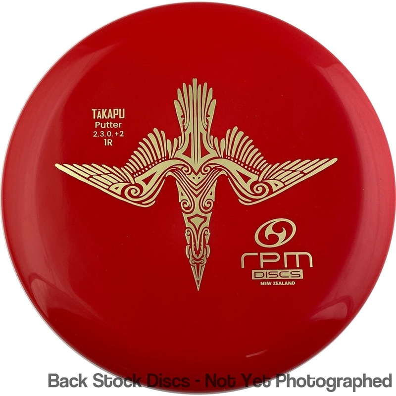 RPM Discs Atomic Takapu Putter with 1R – First Run Stamp [Back Stock Inventory – Disc and Stamp Color WILL VARY]