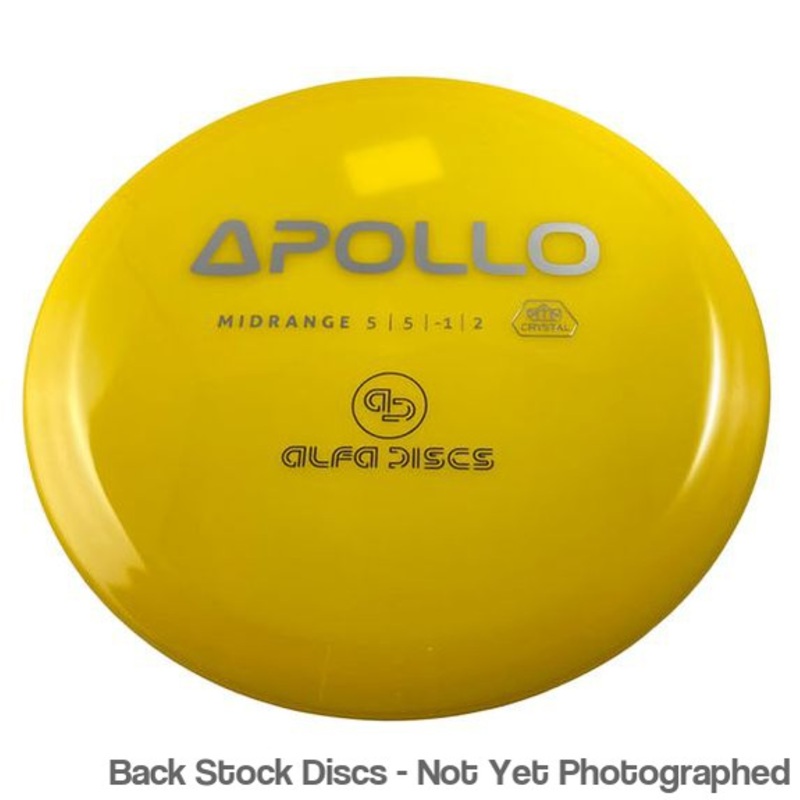 Alfa Crystal Apollo Midrange (Stock Stamp) [Back Stock Inventory – Disc and Stamp Color WILL VARY]