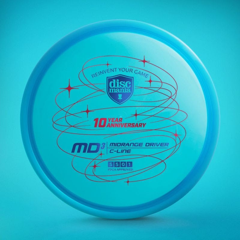 Discmania C-Line MD3 – 10 Year Anniversary Revolution Stamp