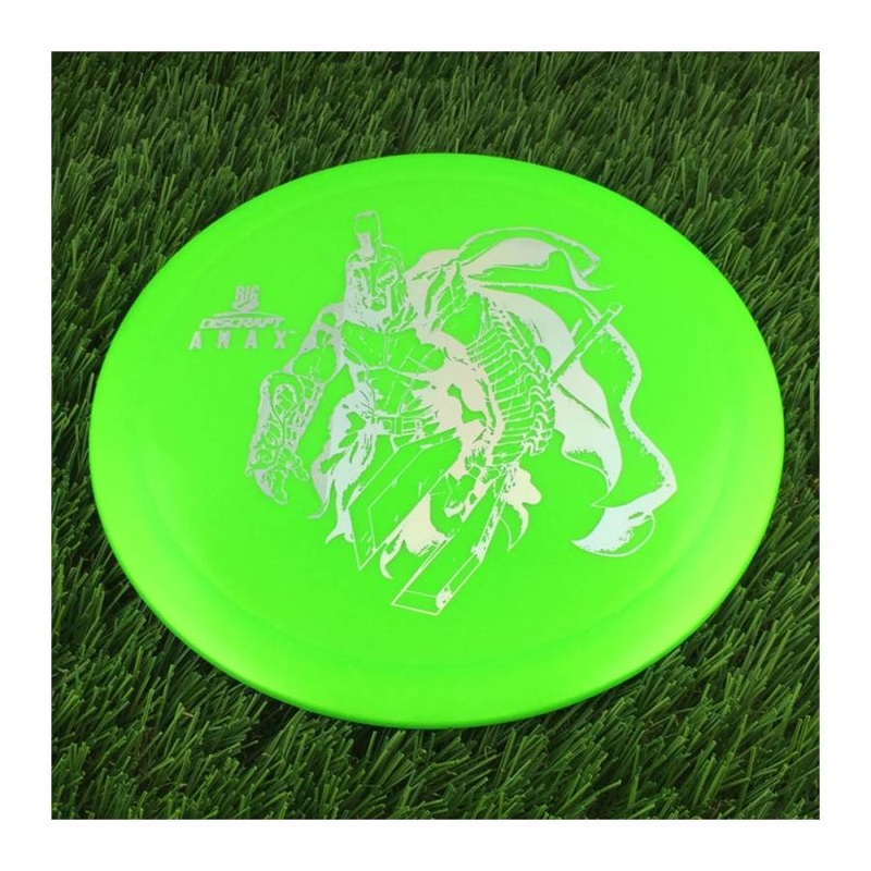 Discraft Big Z Collection Anax with Big Z Stock Stamp with Inside Rim Embossed PM Paul McBeth Stamp – 172g – Solid Green