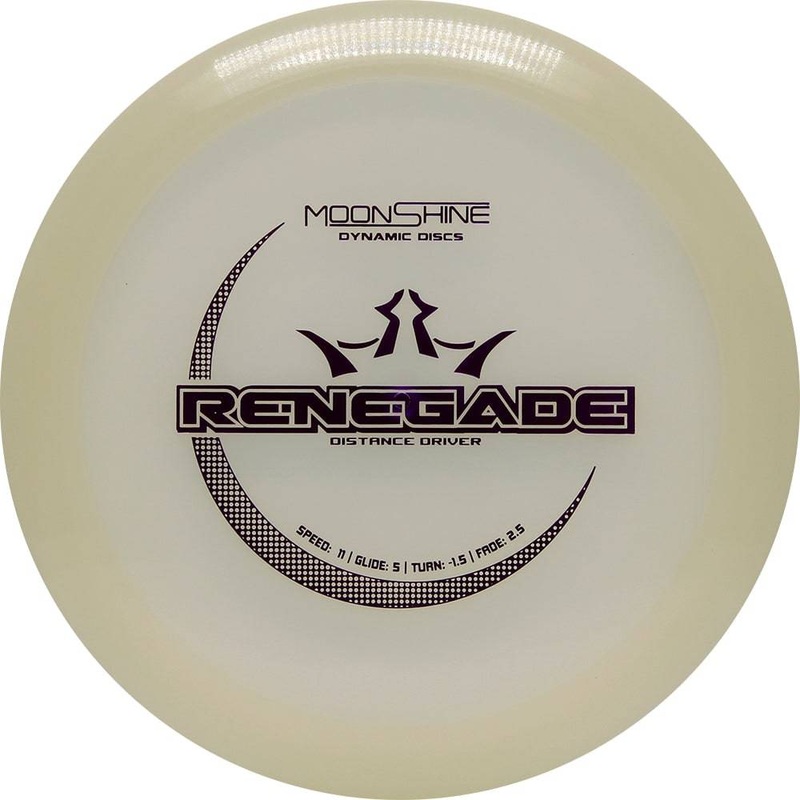 Dynamic Discs Moonshine Glow Lucid Renegade Distance Driver Golf Disc