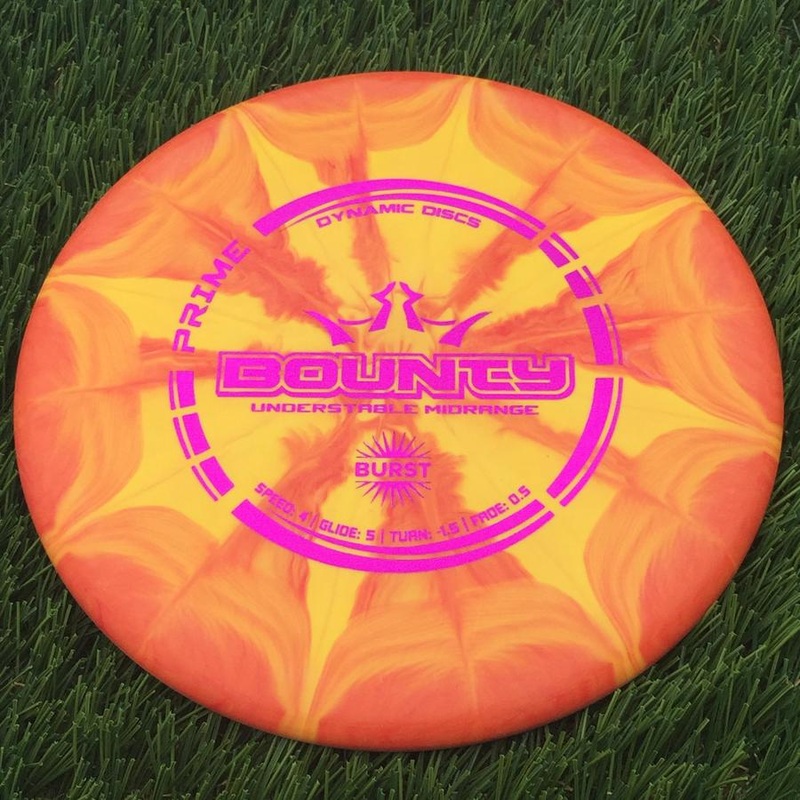 Dynamic Discs Prime Burst Bounty – 177g – Solid Orange