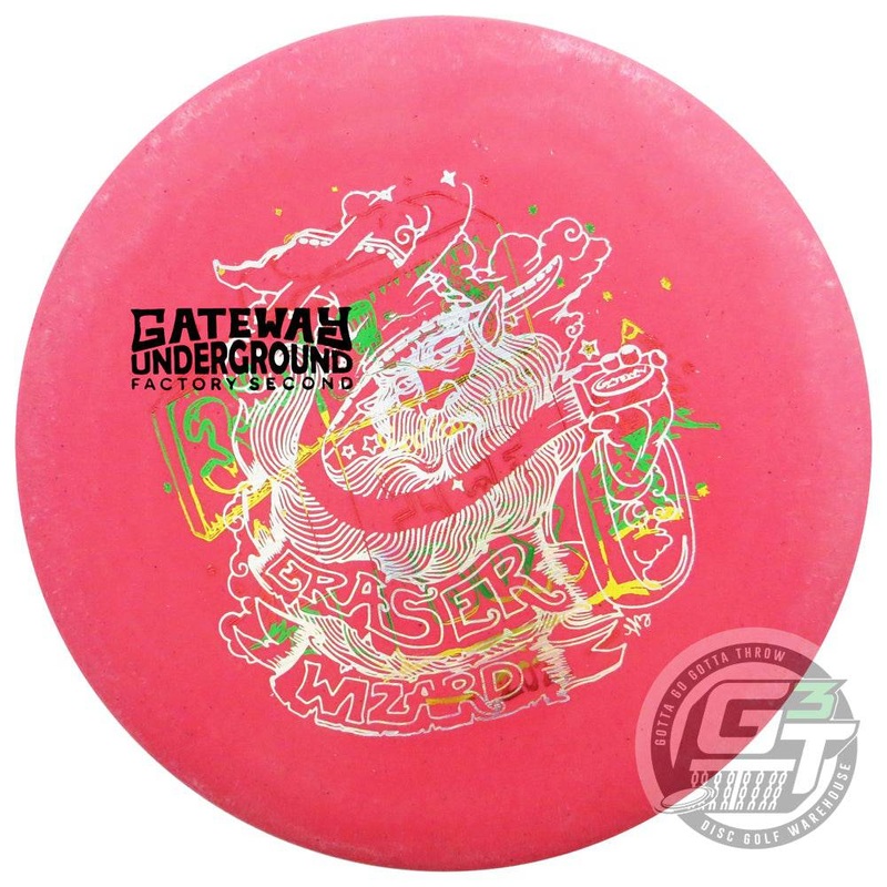 Gateway Factory Second Hemp Blend Super Soft Wizard Putter Golf Disc