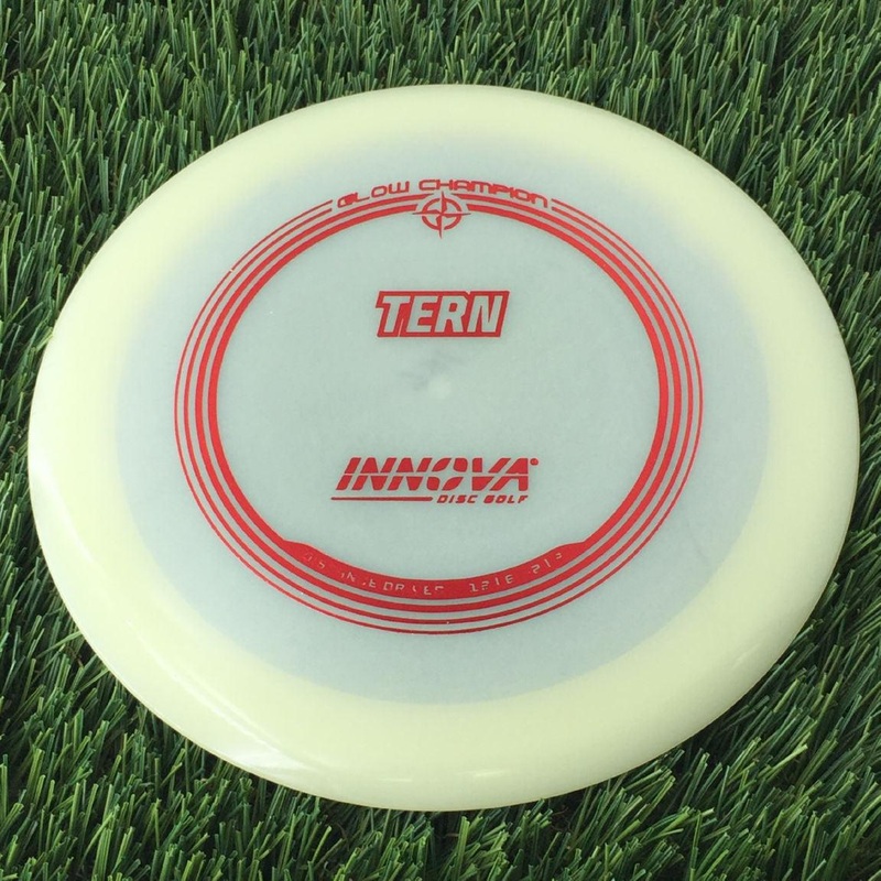 Innova Champion Glow Tern with Burst Logo Stock Stamp – 156g – Translucent Glow