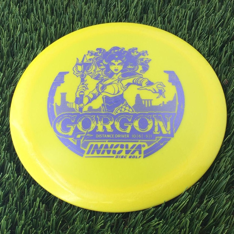 Innova Gstar Gorgon with Burst Logo Stock Stamp – 171g Yellow