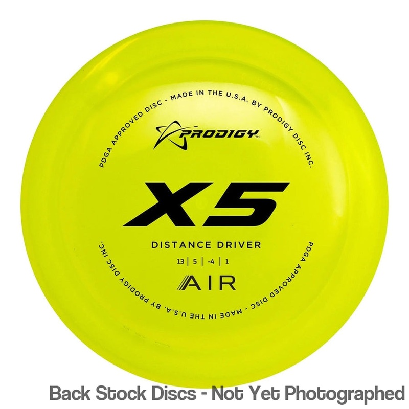 Prodigy 400 Air X5 Distance Driver (Stock Stamp) [Back Stock Inventory – Disc and Stamp Color WILL VARY]