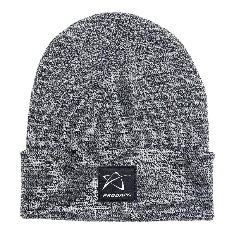 Prodigy Beanie with Woven Star Logo and Wordmark Label