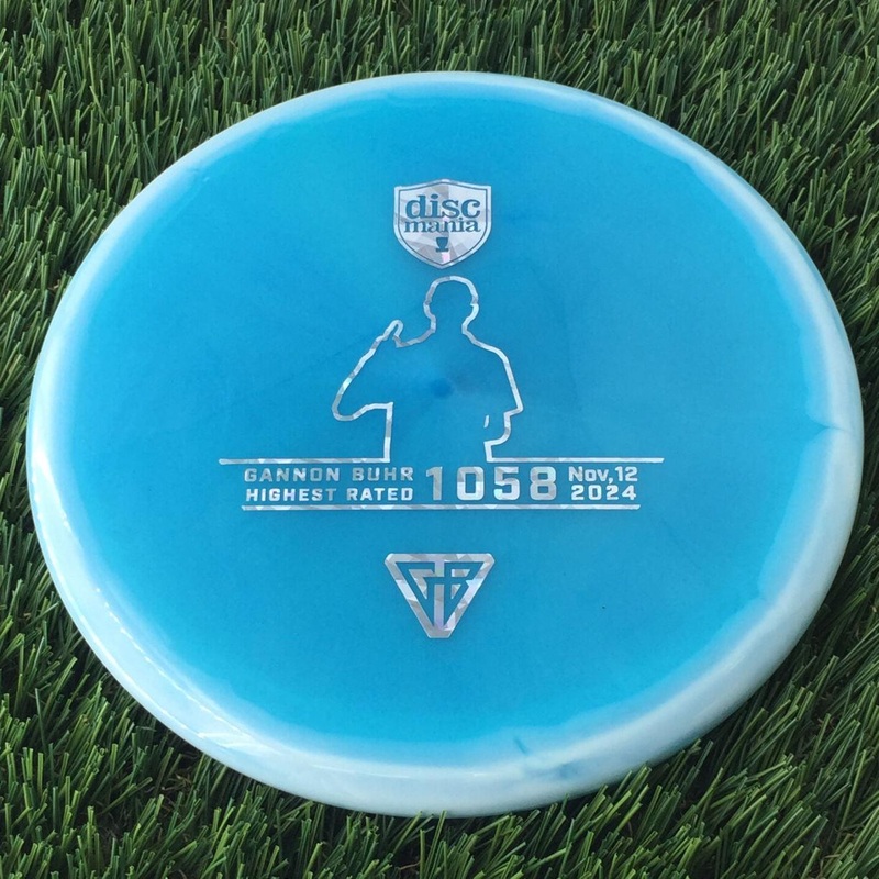 Discmania Horizon C-Line Color Glow P3X with Gannon Buhr – Highest Rated 1058 – Nov 12, 2024 – GB Logo Stamp – 176g – Translucent Turquoise White