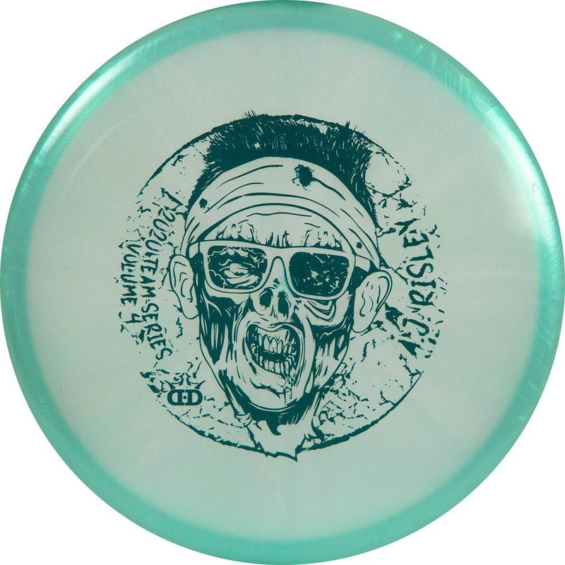 Dynamic Discs Limited Edition 2020 Team Series A.J. Risley Moonshine Glow Chameleon Lucid-X Warden Putter Golf Disc