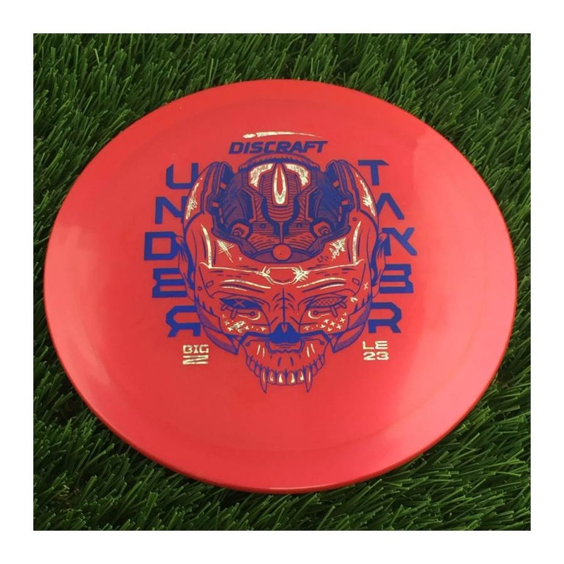 Discraft Big Z Collection Undertaker with 2023 Ledgestone Edition – Wave 3 Stamp – 172g – Solid Red