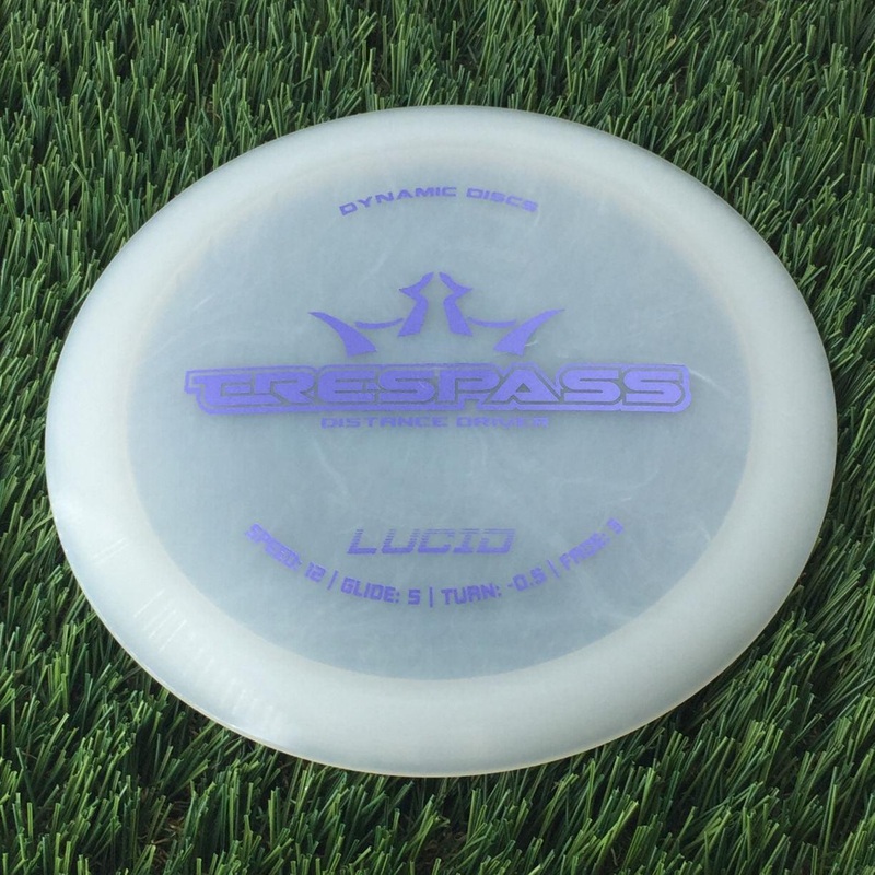 Dynamic Discs Lucid Trespass – 172g – Translucent White