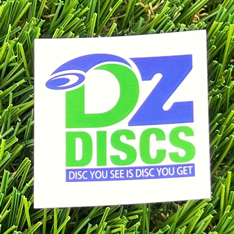 DZDiscs Square Logo Sticker