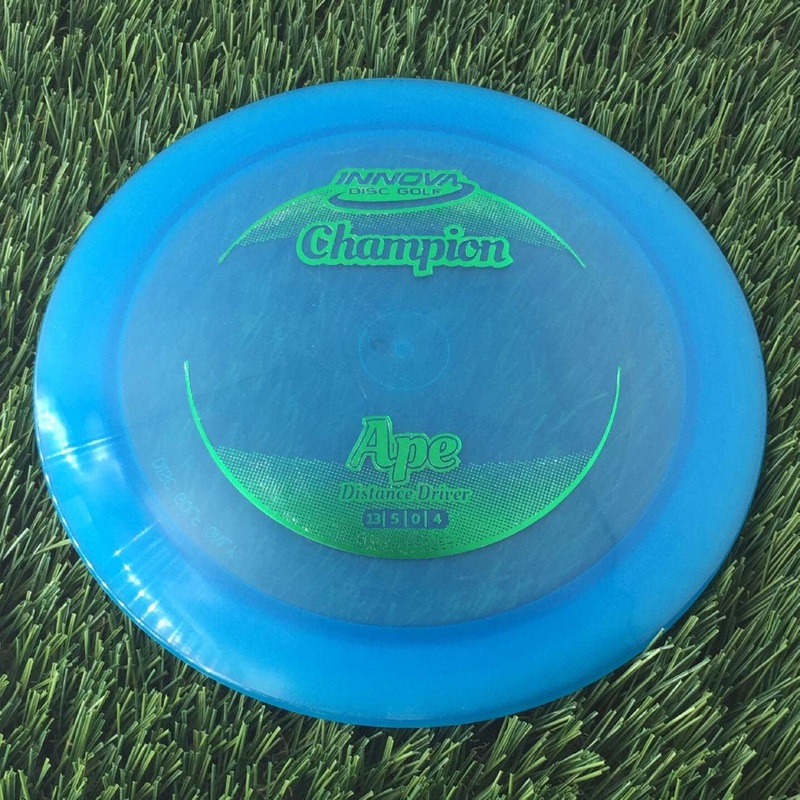 Innova Champion Ape with Circle Fade Stock Stamp – 170g – Translucent Blue
