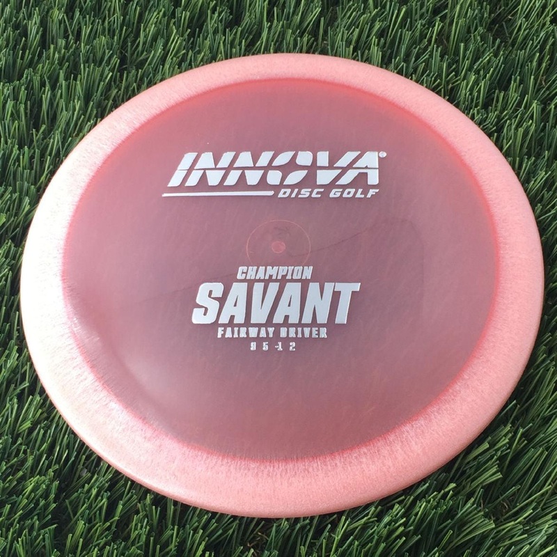 Innova Champion Savant with Burst Logo Stock Stamp – 150g – Salmon Pink