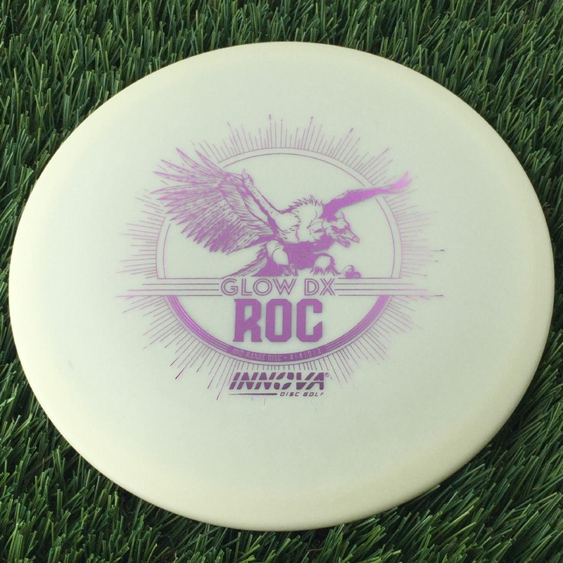 Innova DX Glow Roc with Burst Logo Stock Stamp – 145g Glow