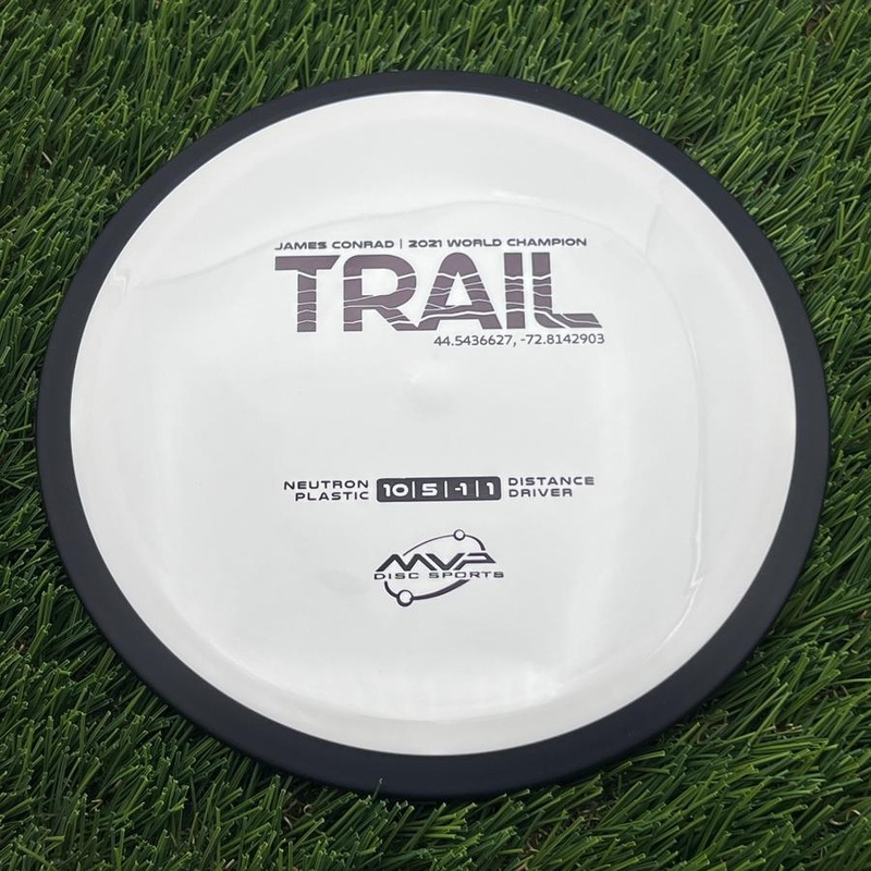 MVP Neutron Trail with James Conrad | 2021 World Champion | 37.7155474,-119.676854 Stamp – 175.6g – White