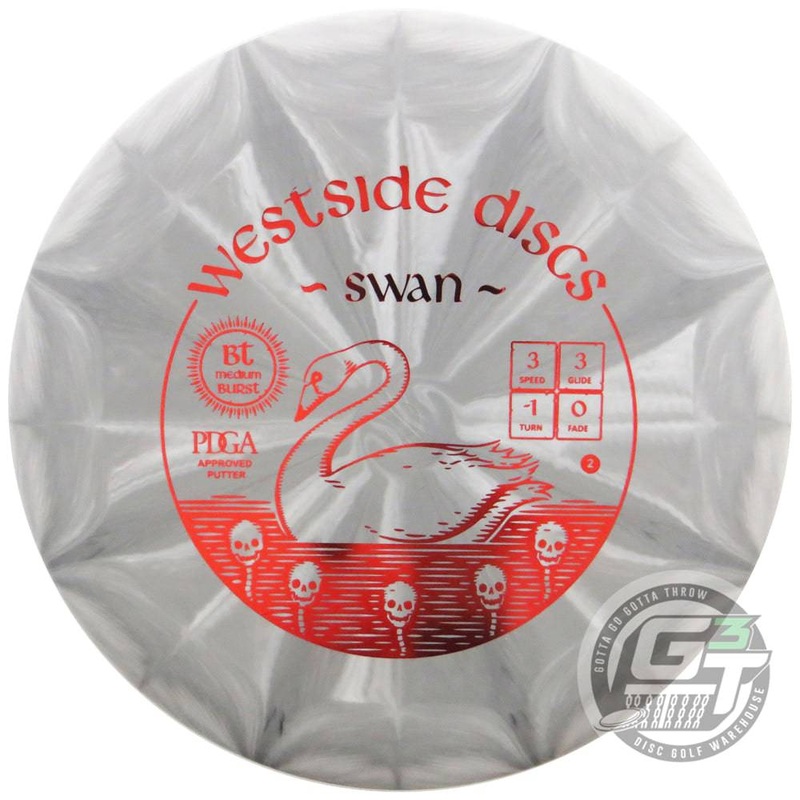 Westside BT Medium Burst Swan 2 Putter Golf Disc