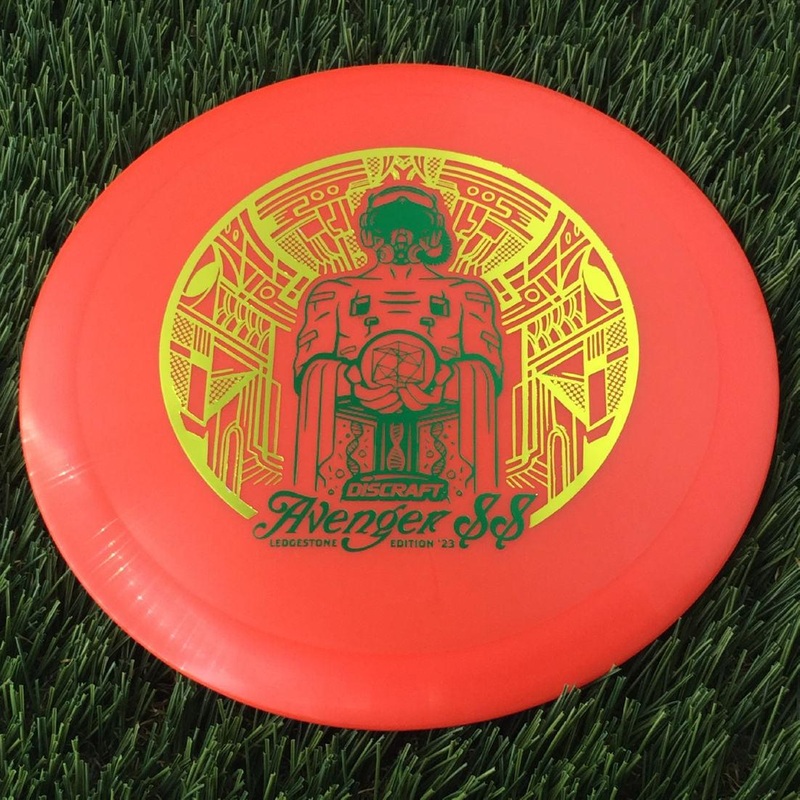 Discraft Big Z Collection Avenger SS with 2023 Ledgestone Edition – Wave 2 Stamp – 174g Orange