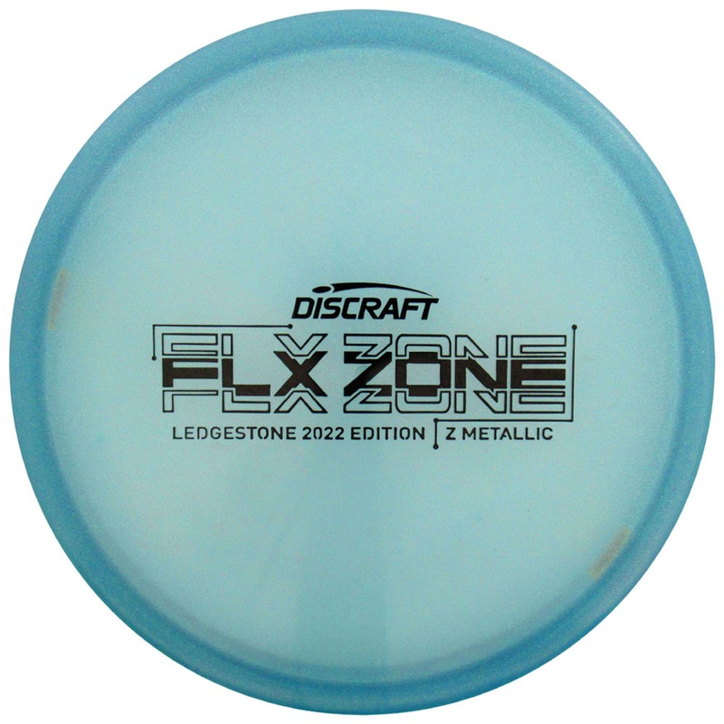 Discraft Limited Edition 2022 Ledgestone Open Metallic Z FLX Zone Putter Golf Disc