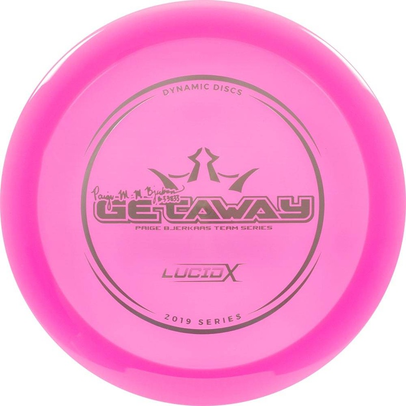 Dynamic Discs Limited Edition 2019 Team Series Paige Bjerkaas Lucid-X Getaway Fairway Driver Golf Disc