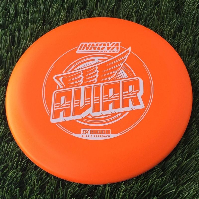 Innova DX Aviar Putter with Burst Logo Stock Stamp – 175g – Orange
