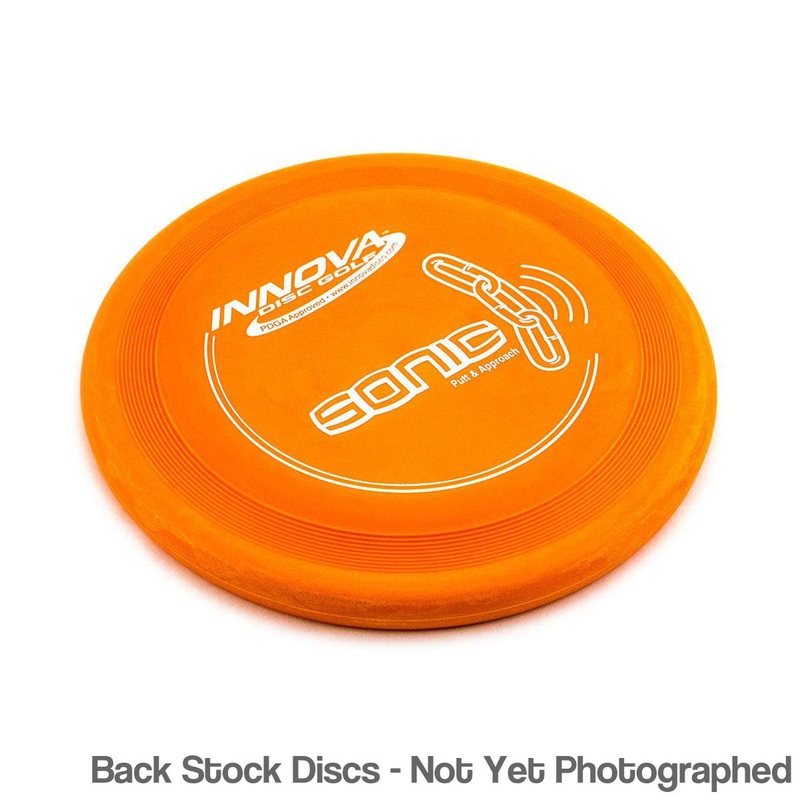 Innova DX Sonic Putter (Stock Stamp) [Back Stock Inventory – Disc and Stamp Color WILL VARY]