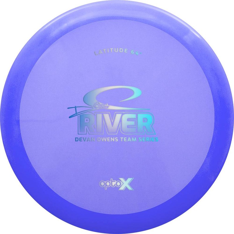Latitude 64 Limited Edition 2018 Team Series Devan Owens Opto-X River Fairway Driver Golf Disc