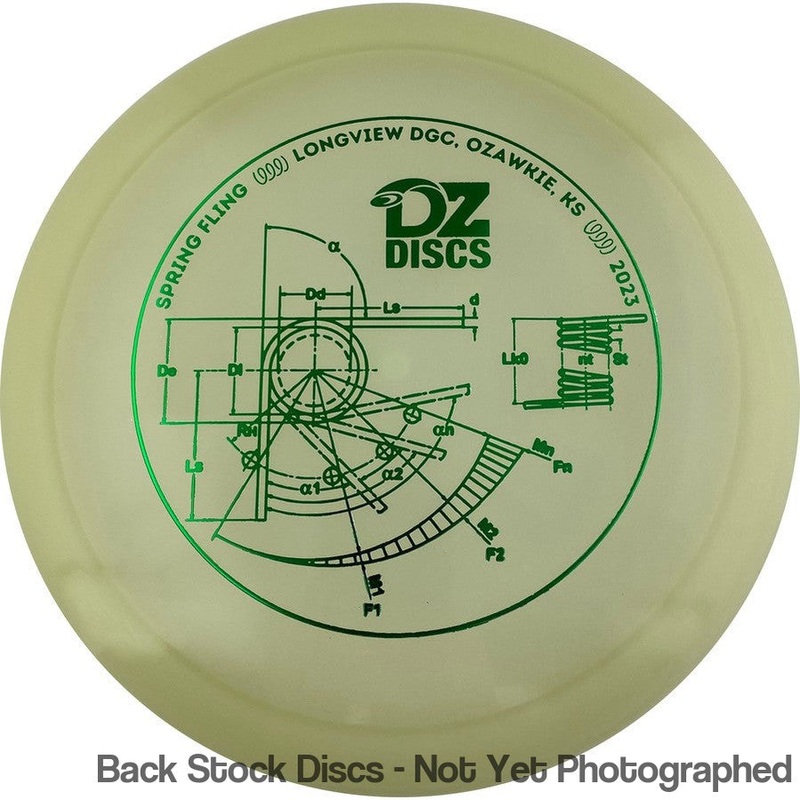 Westside VIP Moonshine Glow Hatchet Fairway Driver with DZDiscs 2023 Spring Fling – Longview DGC – Ozawkie, KS Stamp [Back Stock Inventory – Disc and Stamp Color WILL VARY]