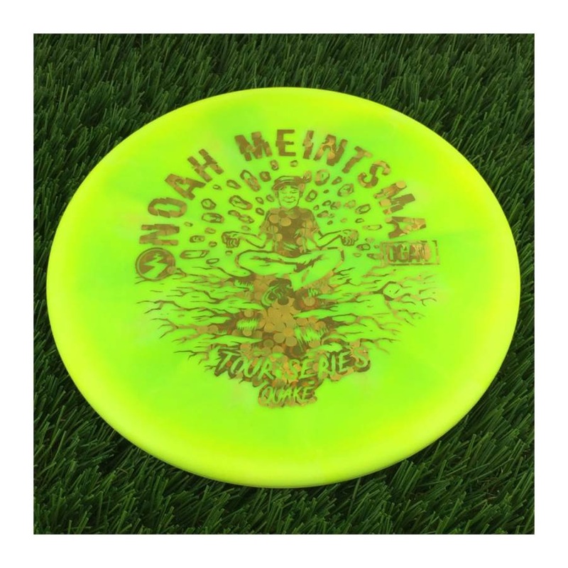 DGA Proline Swirl Quake with 2022 Noah Meintsma Tour Series Stamp – 180g – Solid Yellow