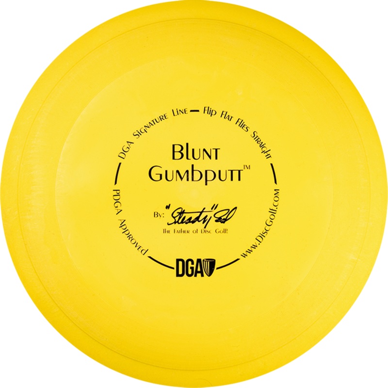 DGA Signature Line Blunt Gumbputt Putter Golf Disc