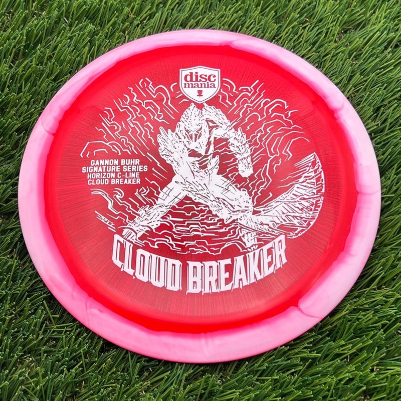 Discmania Horizon C-Line Cloud Breaker with Gannon Buhr Signature Series 2025 Stamp – 176.3g – Bright Pink