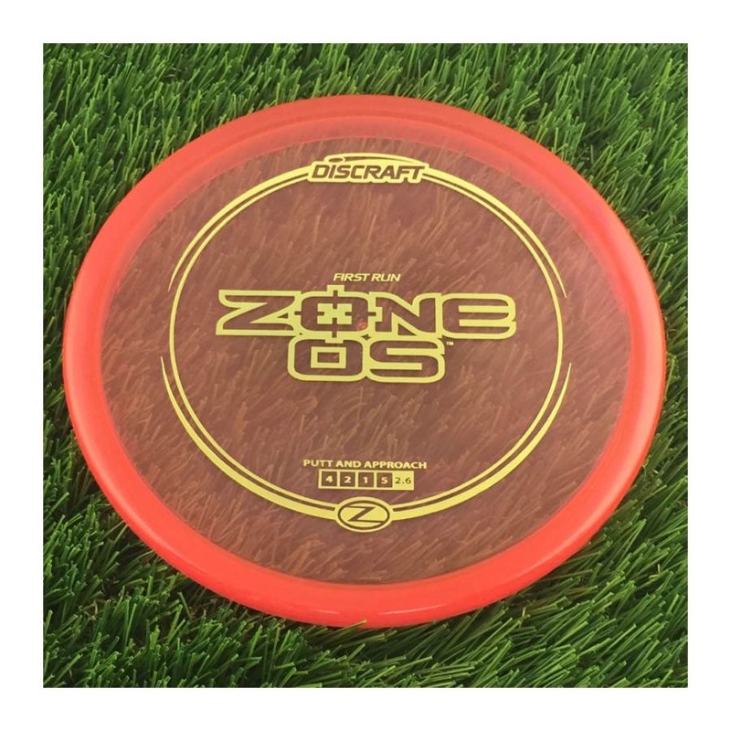 Discraft Elite Z Zone OS with First Run Stamp – 174g – Translucent Pink