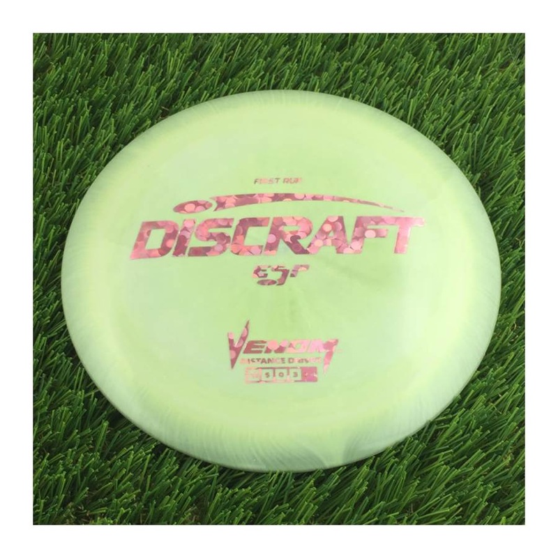 Discraft ESP Venom with First Run Stamp – 172g – Solid Pale Green