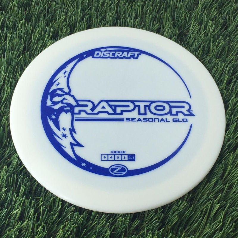Discraft Seasonal Glow Elite Z Raptor – 172g Glow