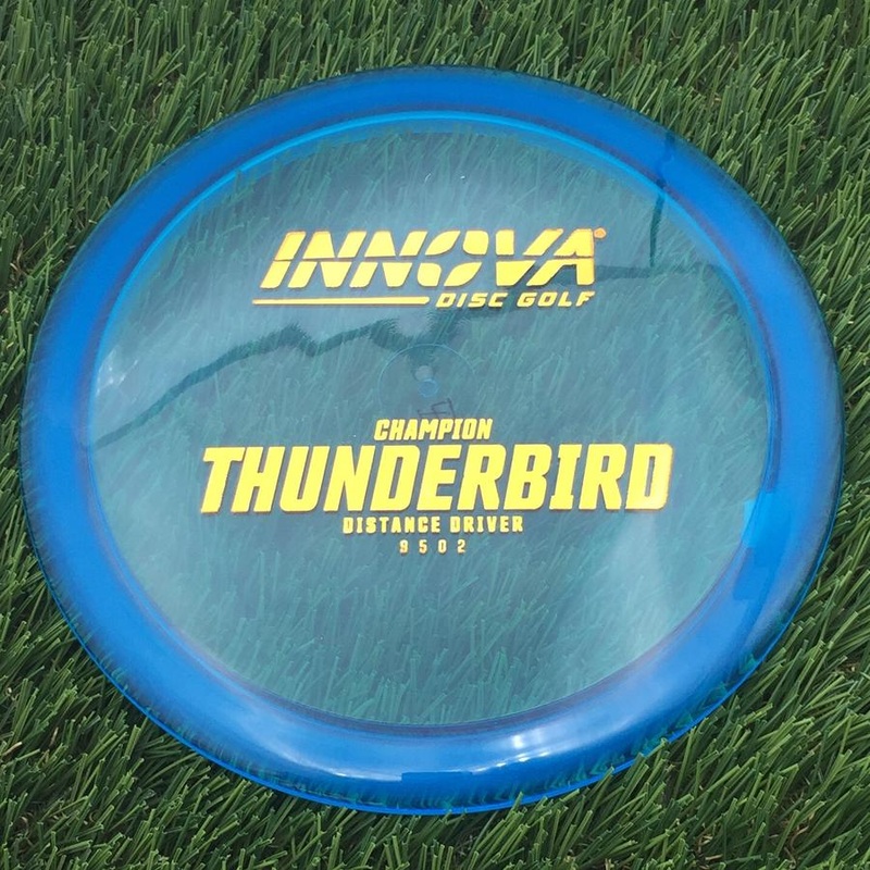 Innova Champion Thunderbird with Burst Logo Stock Stamp – 172.5g – Blue