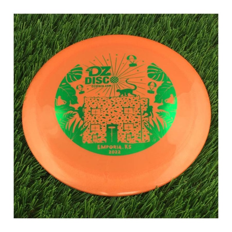 Innova Gstar Destroyer with Monkey Island – Emporia, KS – DZDiscO 2022 Stamp – 171g – Solid Orange