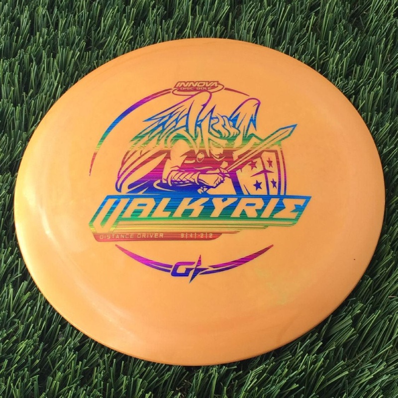 Innova Gstar Valkyrie with Stock Character Stamp – 171g – Solid Orange