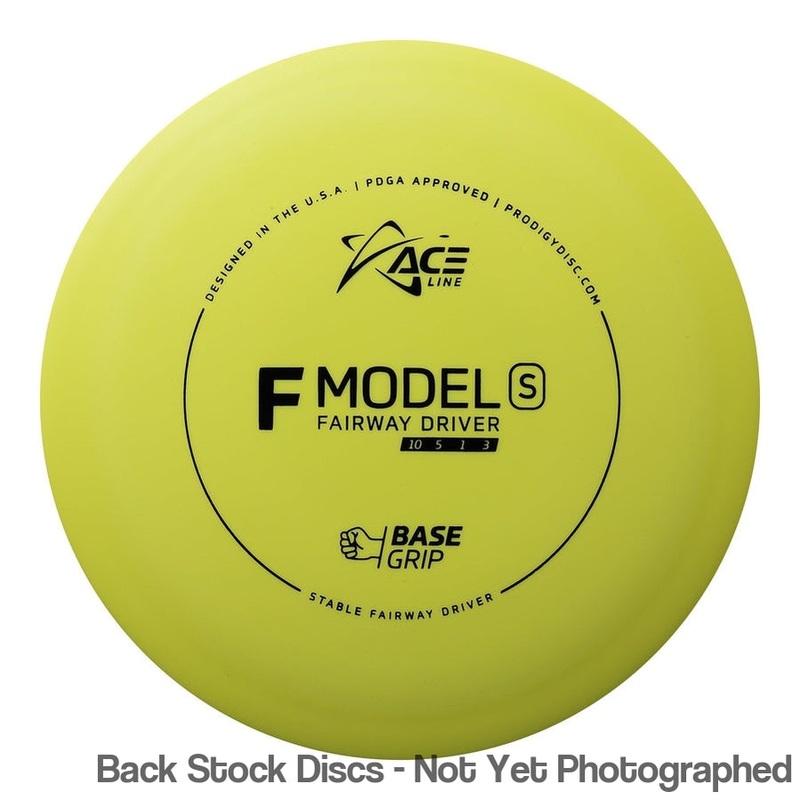 Prodigy Ace Line Basegrip F Model S Fairway Driver (Stock Stamp) [Back Stock Inventory – Disc and Stamp Color WILL VARY]