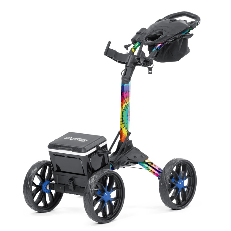 Bag Boy Quad Pro Disc Golf Cart – Tie Dye