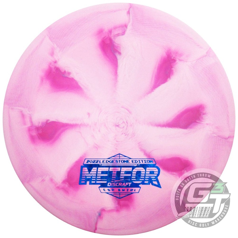 Discraft Limited Edition 2022 Ledgestone Open Swirl ESP Meteor Midrange Golf Disc